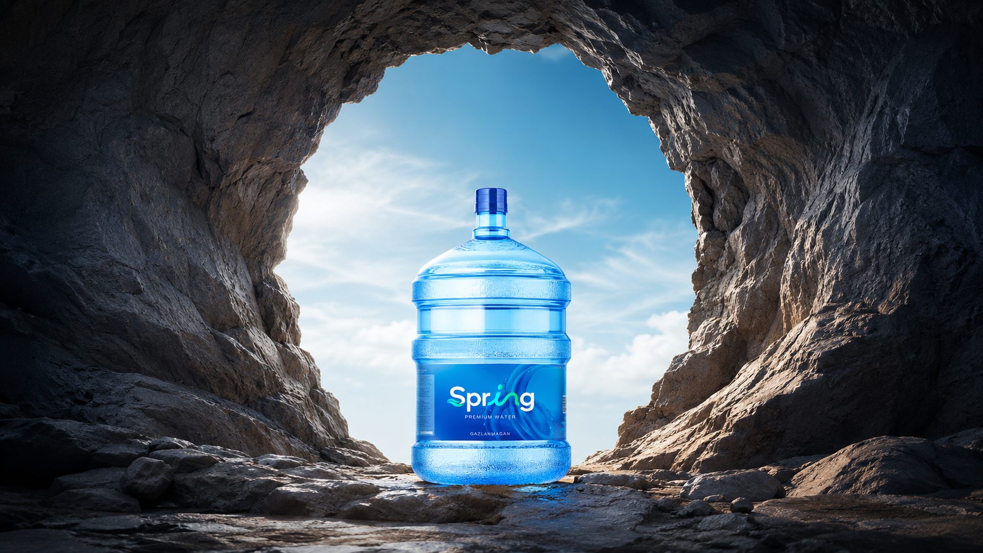 Spring Premium Water — tabiat qa'ridan